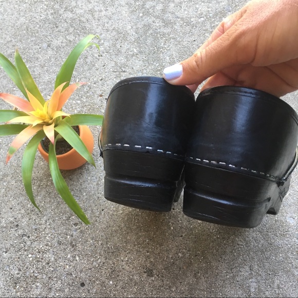 Dansko Black Clogs Size 41 - Picture 5 of 8